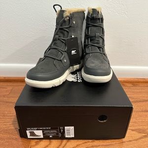 Sorel Explorer II Joan Faux Fur Boot